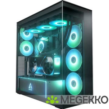 ARCTIC Xtender Mirror Black GPU vertical mount, Verzenden