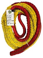 Yellow-Shark blue Meerlijn touw soepel 25MTR 36MM 2oog BS..., Verzenden, Lijn of Blok