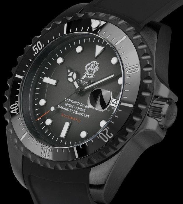 Tecnotempo - Automatic Diver 2000M Diving Helmet - Limited, Handtassen en Accessoires, Horloges | Heren
