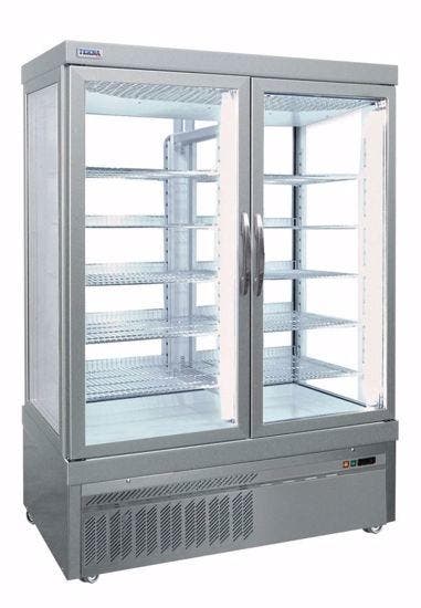 Gebaksvitrine | 880L | Grijs | 0°C/+10°C | 6 Schappen |, Articles professionnels, Horeca | Équipement de cuisine, Envoi