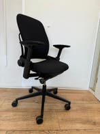 Steelcase Leap V2 Zwart (Actiemodel) - Scherpe Prijs, Verzenden, Zwart, Zo goed als nieuw, Bureaustoel