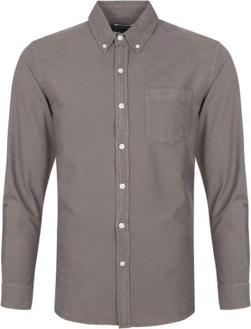 Colorful Standard Hemd Storm Grey maat XL Heren, Verzenden, Grijs, Halswijdte 43/44 (XL), Colorful Standard