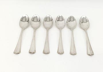 Zaramella, 30 PD - Koffielepel (6) - .800 zilver