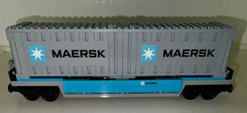 Lego Set - 10219 - Train - Maersk Train, Nieuw