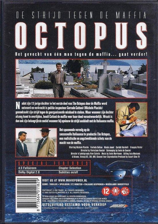Octopus seizoen 2 (dvd tweedehands film), Cd's en Dvd's, Dvd's | Actie, Ophalen of Verzenden
