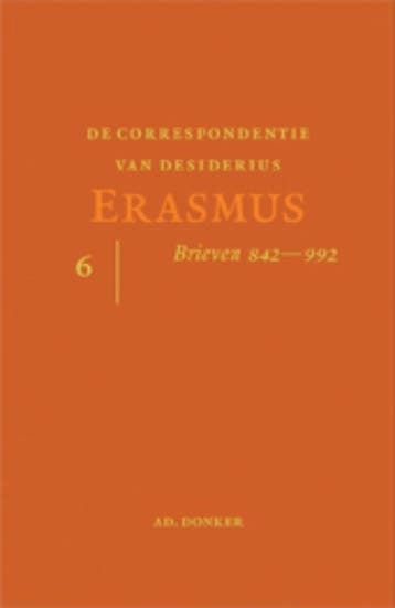 CORRESPONDENTIE VAN ERASMUS deel 6 9789061005926, Verzenden, Zo goed als nieuw, Desiderius Erasmus