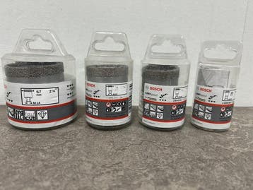 Veiling - Bosch diamantboor set 4-delig, Doe-het-zelf en Bouw, Nieuw