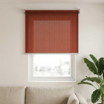 vidaXL Buitenrolgordijn 90% UV-blok Terracotta 60 x 140 cm, Verzenden