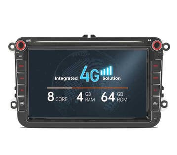 Radio 8 Gps Android 11 Volkswagen Vw Pour Seat Skoda Octa C, Verzenden, Nieuw