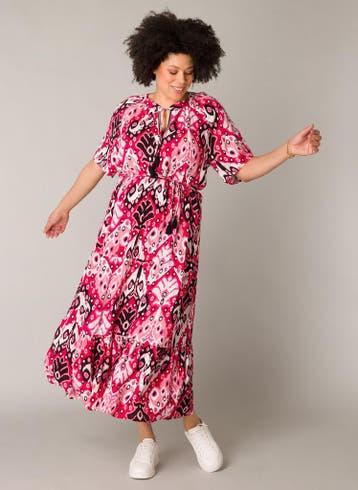 YESTA jurk HaidynX-0(44)Maat 42/44 (L), Kleding | Dames, Verzenden, Nieuw, Maat 42/44 (L), Overige kleuren