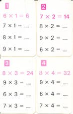 Kwartet tafels 1 t/m 5 Roze (zie omschrijving), Verzenden, Nieuw