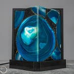 Zeer exclusieve designer agaatlamp uit Brazilië- 869.95 g, Collections, Minéraux & Fossiles