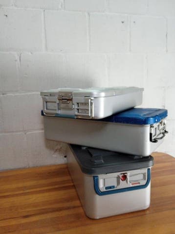 sterilisatiecontainer - Vintage sterilisatiecontainers -
