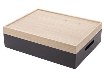 Veiling - Luxe Opbergbox met Dienblad, Huis en Inrichting, Nieuw