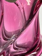 Val Saint Lambert - René Delvenne - Vase - Conque - Cristal, Antiquités & Art, Antiquités | Verre & Cristal