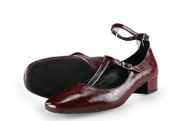 Manfield Pumps in maat 40 Rood, Kleding | Dames, Pumps, Verzenden, Zo goed als nieuw, Manfield