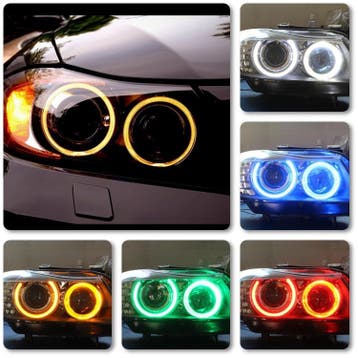 BMW angel Eyes H8 Lampen KLEUREN RGB voor BMW 1-3-5 enz, Verzenden, Nieuw, BMW