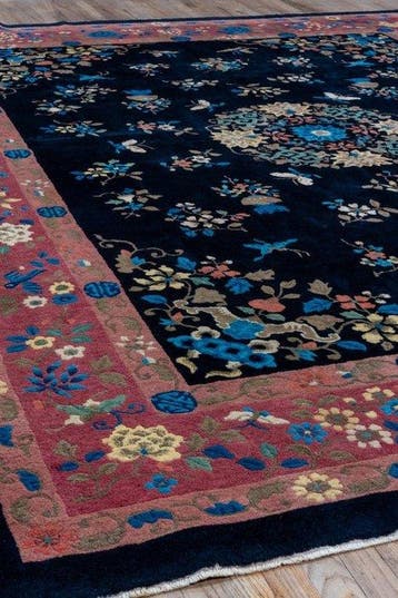 Handgeknoopte antieke Chinese tapijt – Art Deco - Tapijt -, Nieuw