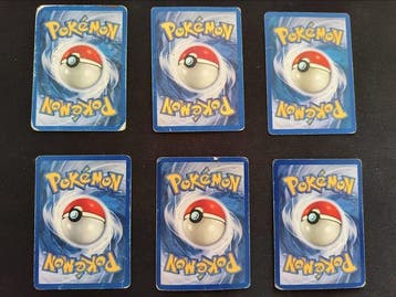 Pokémon - 6 Mixed collection - WOTC - Base set, Jungle, Base, Hobby en Vrije tijd, Verzamelkaartspellen | Pokémon, Nieuw