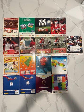 Panini World Cup Italia 90 incomplete album + A mix of 16, Nieuw