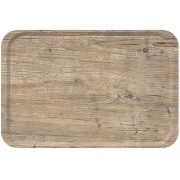 Dienblad | Laminaat | Houtlook | EN600x400 | Antislip |, Verzenden
