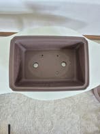 Pot à bonsaï 34 cm × 23,5 cm × 10,5 cm – Céramique - Hauteur