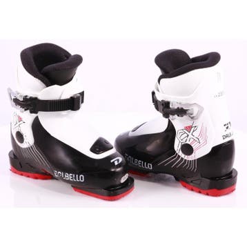 14 27 28 29 kinder skischoenen DALBELLO CX 1, white/black, Verzenden, Gebruikt