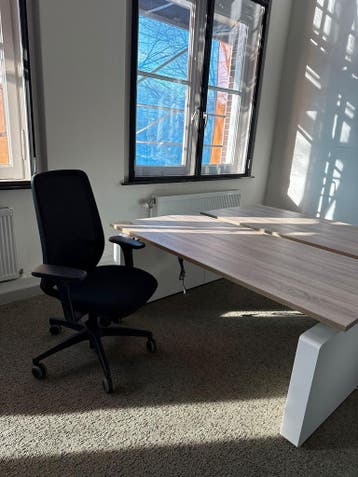 Nieuwe Duo Zit Sta Bureaus - Met Wang - Configureer zelf, Verzenden, In hoogte verstelbaar, Nieuw
