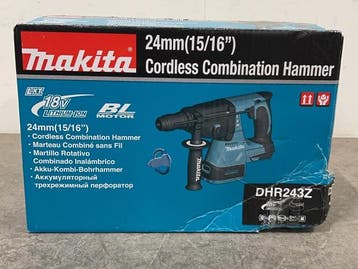 Veiling - Makita accu combihamer 18V body DHR243Z, Nieuw