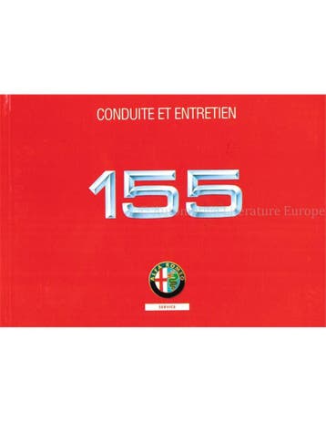 1993 ALFA ROMEO 155 INSTRUCTIEBOEKJE FRANS