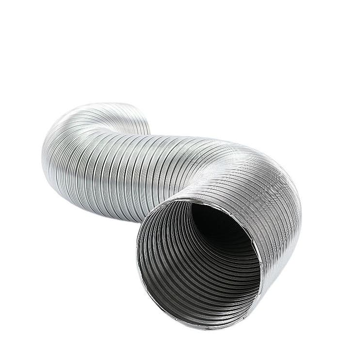 Semi-flexibele slang aluminium Ø 200mm - lengte 3 meter, Bricolage & Construction, Ventilation & Extraction, Envoi