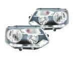 PHARES POUR VOLKSWAGEN VW TRANSPORTER T5 10- NOIR, Autos : Pièces & Accessoires, Verzenden