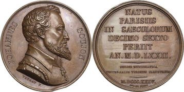 Brons medaille Frankreich Ludwig Xviii 1814, 1815-1824, Verzenden, België
