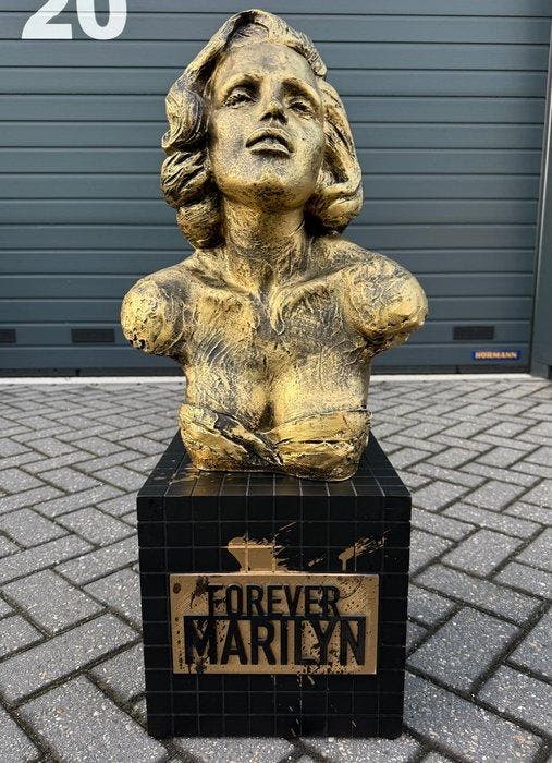 Daluxe Art - 1999 • XXL FOREVER MARILYN Display (85cm), Antiek en Kunst, Kunst | Designobjecten