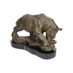 Beeldje - Rhino - Brons