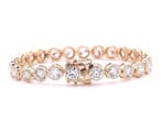 Armband - 14 karaat Geel goud - 16.38ct. tw. Diamant, Nieuw