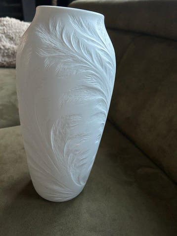 Hutschenreuther - Cuno Fischer - Vaas - Porselein - Feather