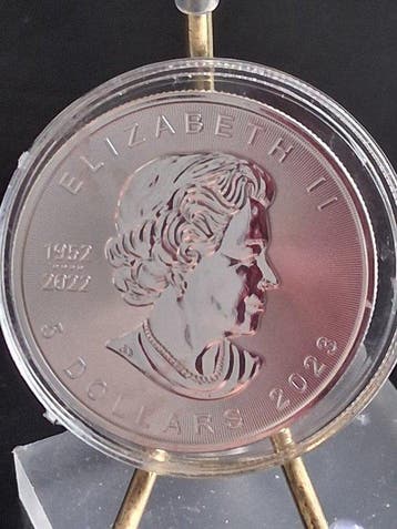Canada. 1 Onza 2023 Maple Leaf (Zonder minimumprijs)