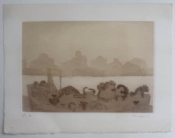 Zoran Music (1909-2005) - Canale della Giudecca