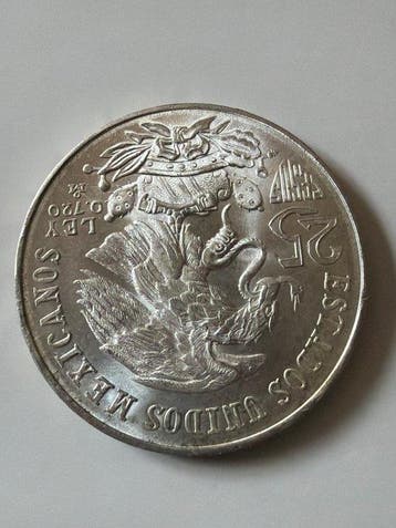 Mexico. 25 Pesos 1968 Olympiade Juegos de la XIX (Zonder