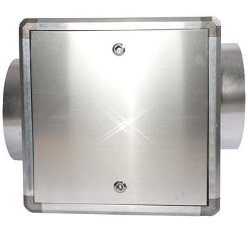 lege afzuigbox aluminium 510x510 mm, Doe-het-zelf en Bouw, Verzenden, Nieuw