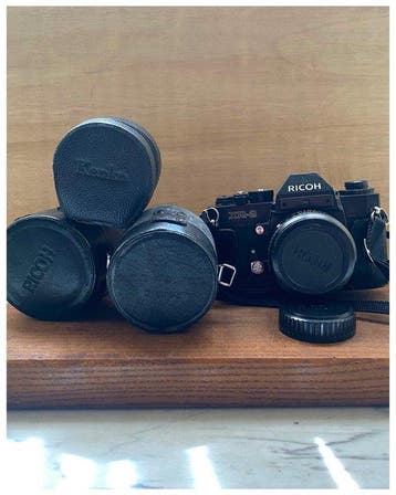 Ricoh, Pentax XR-2 + 3 obiettivi: Pentax 35mm + Rikenon, Nieuw