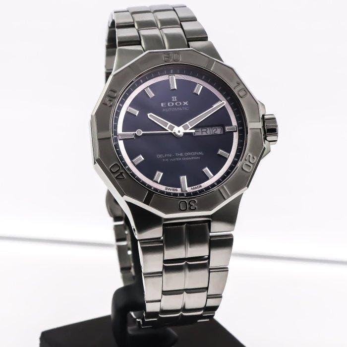 Edox Delphin The Original - Swiss Made Automatic Watch -, Bijoux, Sacs & Beauté, Montres | Hommes