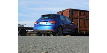 FOX Audi S1 quattro einddemper achter uitgang rechts/links -, Verzenden