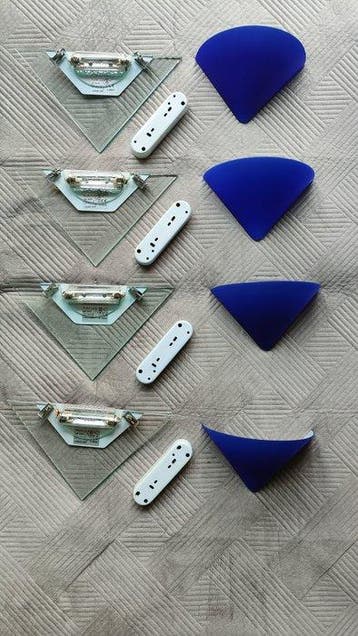 PUNTO LUCE - PUNTO LUCE - Lampe murale (4) - AP DUO - Verre