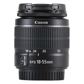 Canon EF-S 18-55mm f/3.5-5.6 III met garantie, Ophalen of Verzenden, Gebruikt