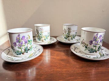 Villeroy & Boch - Service à café (8) - Botanica - Porcelaine