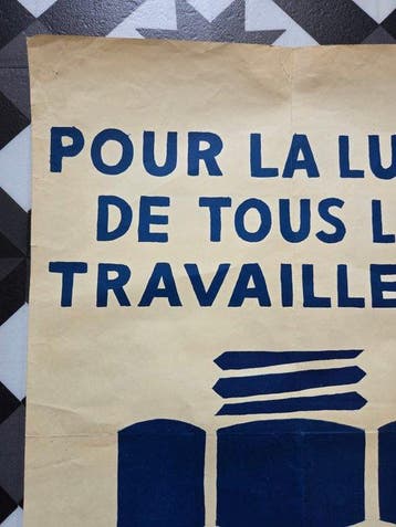 Atelier populaire - Atelier populaire - Les Metallos
