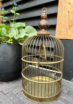 Neoklassieke stijl Vogelkooi - Messing - Ronde koepelvormige