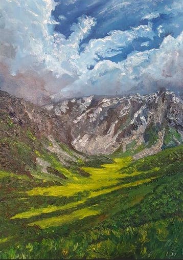 Stanislav Kunchev 1984 - “Aoraki-Mount Cook” - No Reserve